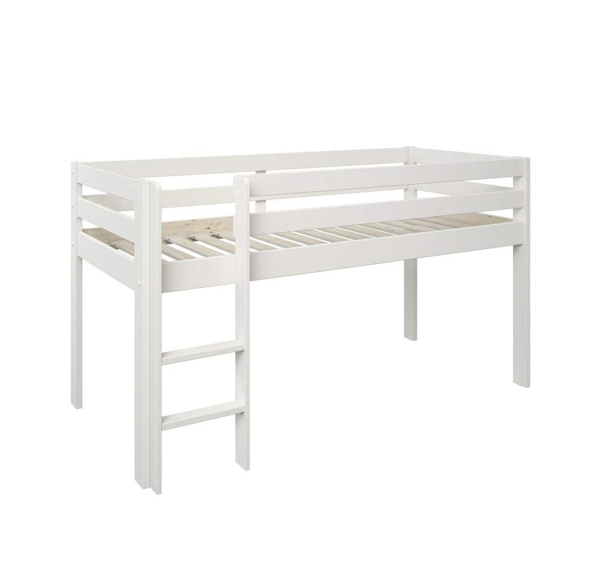 Noomi Nora Solid Wood Mid Sleeper White (FSC-Certified)