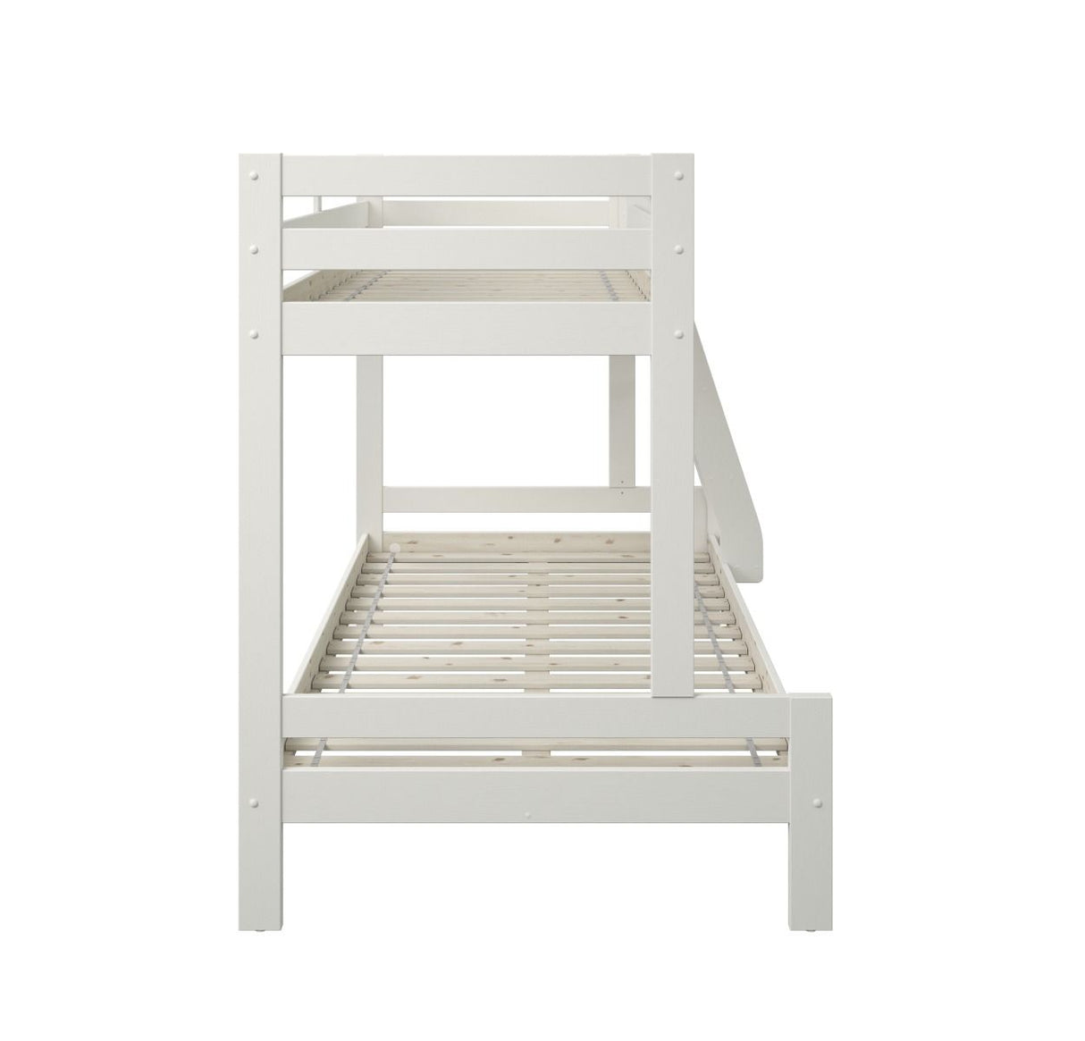 Noomi Nora Solid Wood Triple Bunk Bed White (FSC-Certified)