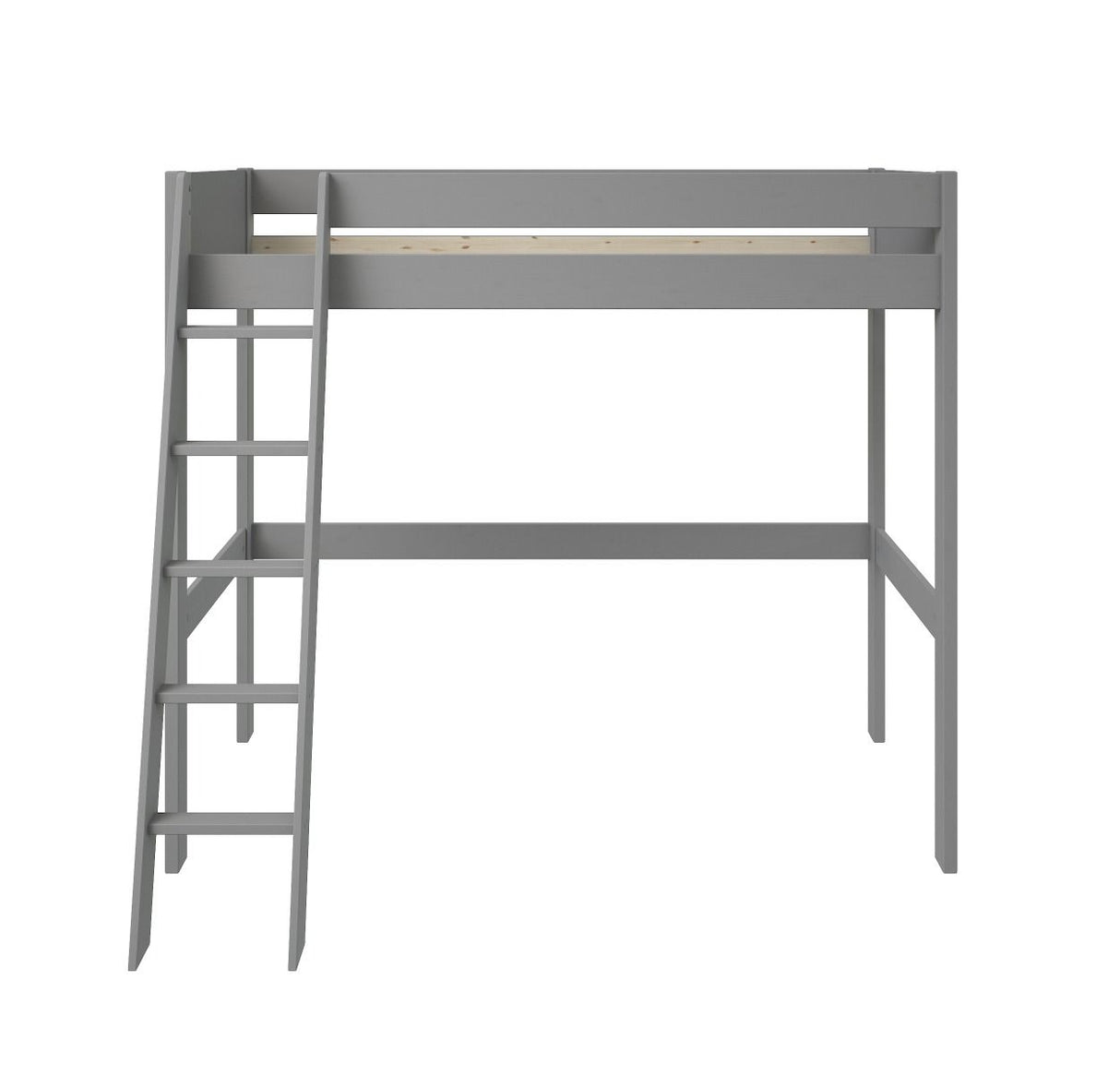 Noomi Tera Solid Wood High Sleeper Grey (FSC-Certified)