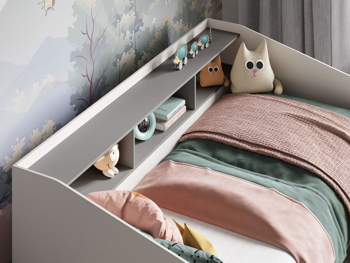 Flair Leni Day Bed with Drawers White