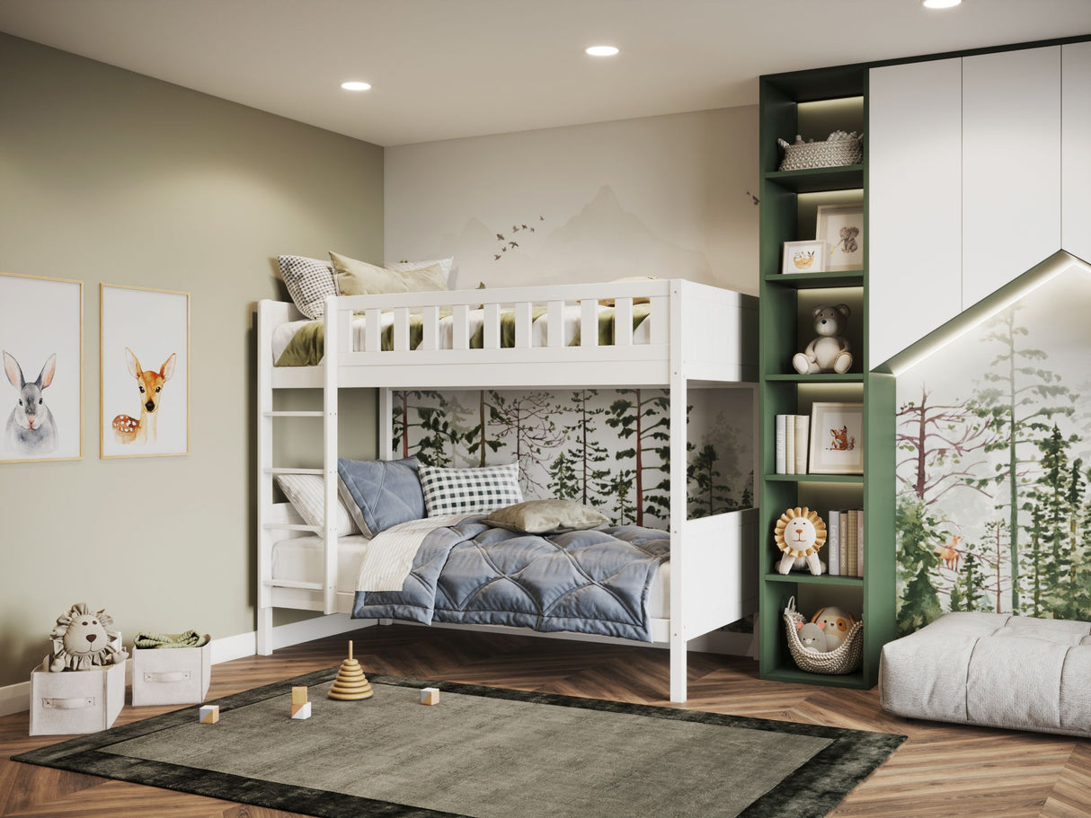 Flair Bea Wooden Bunk Bed White