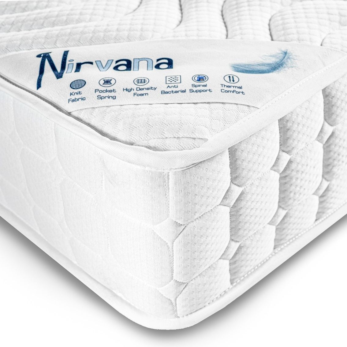 Maxitex Nirvana Pocket Sprung Mattress Double