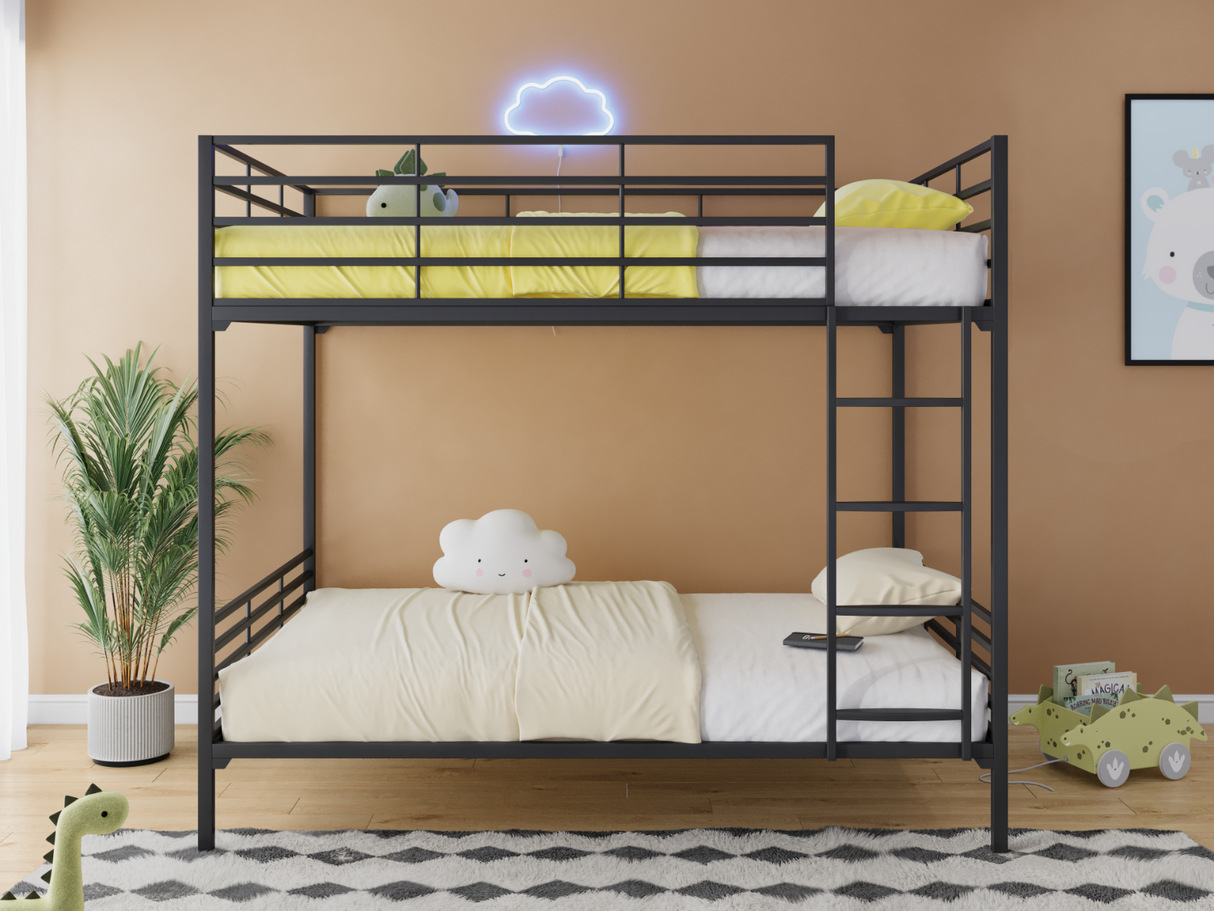 Flair Metayal Small Double Bunk Black Metal