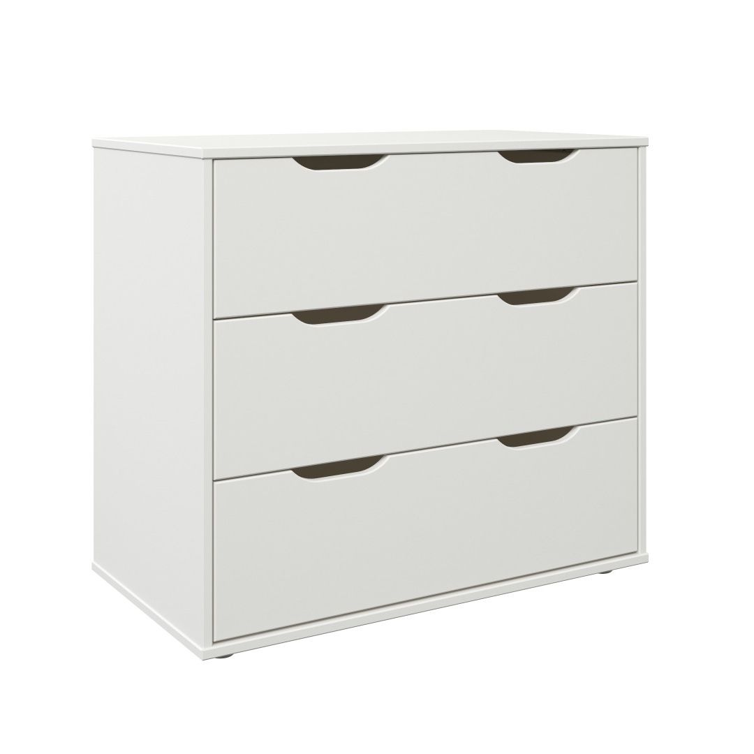 Noomi Nora Chest Of 3 Drawers White (FSC-Certified)