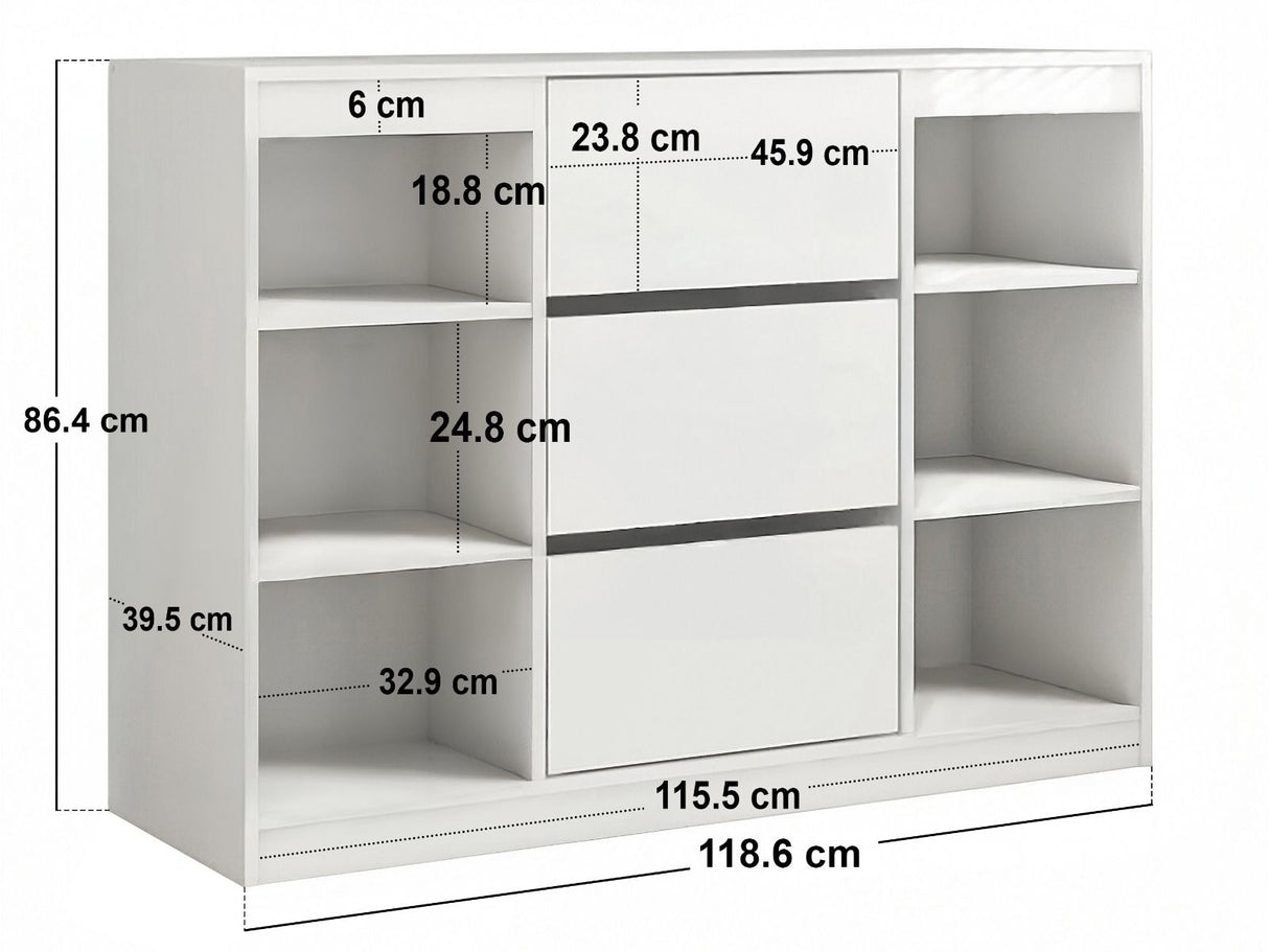 Flair Olivia Storage Unit White