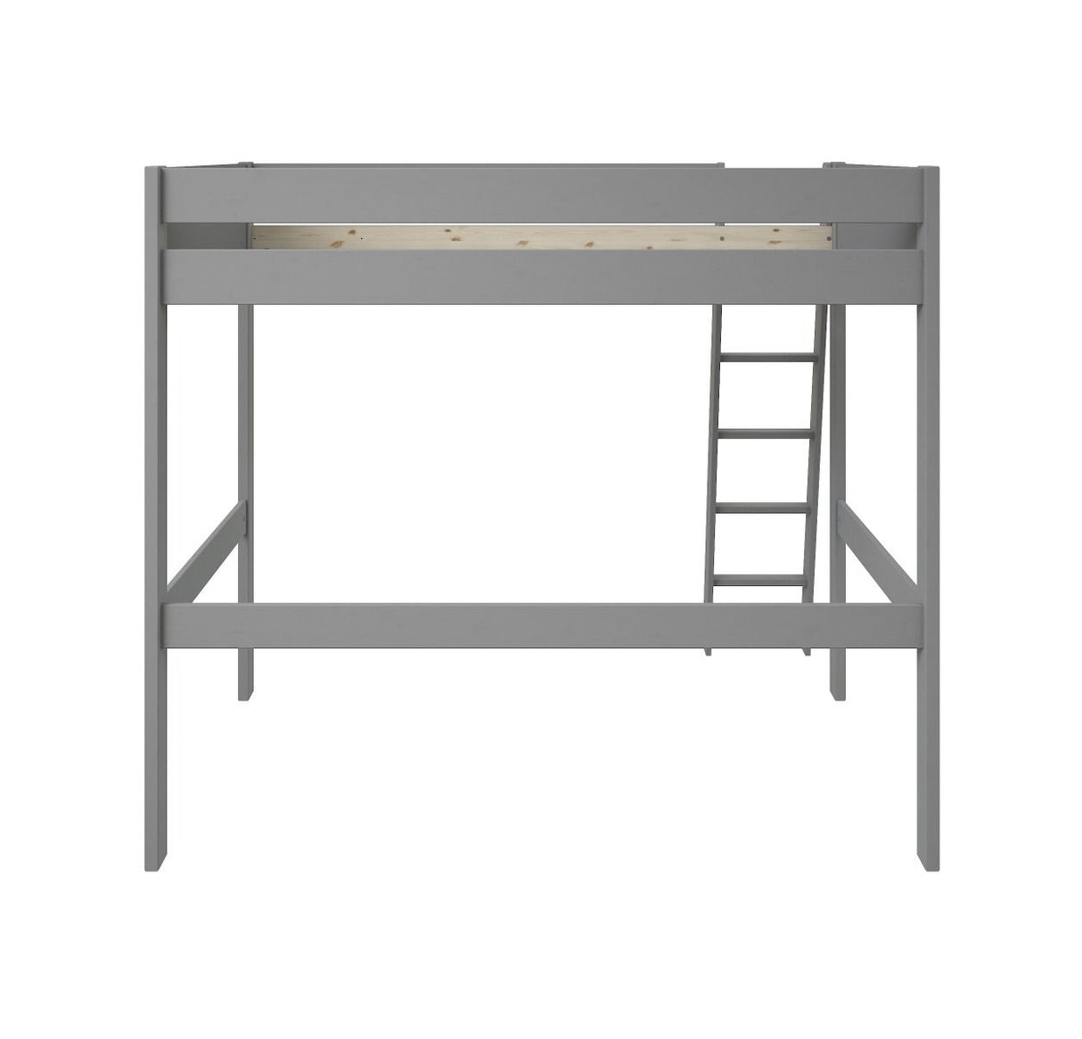Noomi Tera Solid Wood Small Double High Sleeper Grey (FSC-Certified)