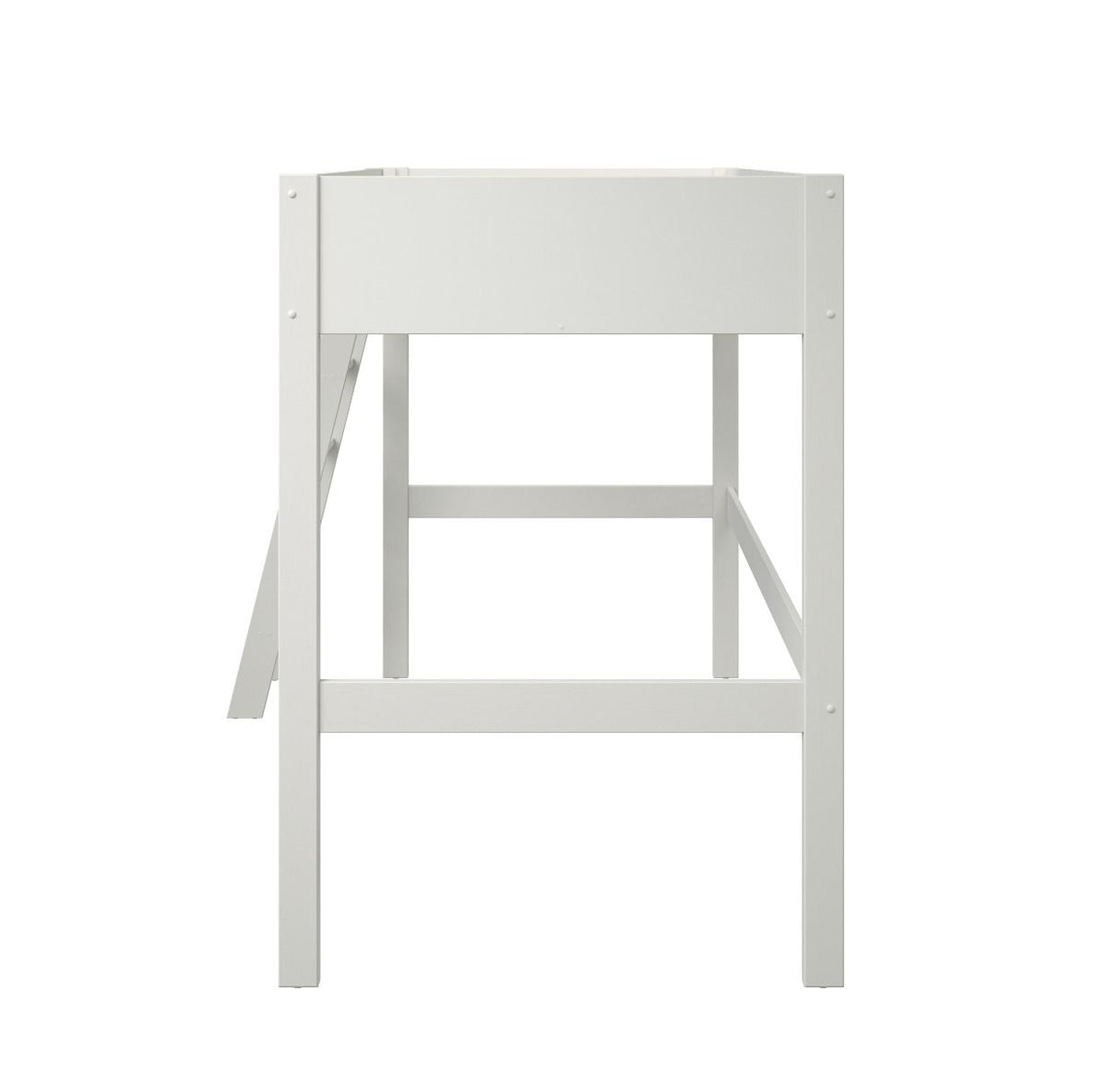 Noomi Tera Solid Wood Small Double High Sleeper White (FSC-Certified)