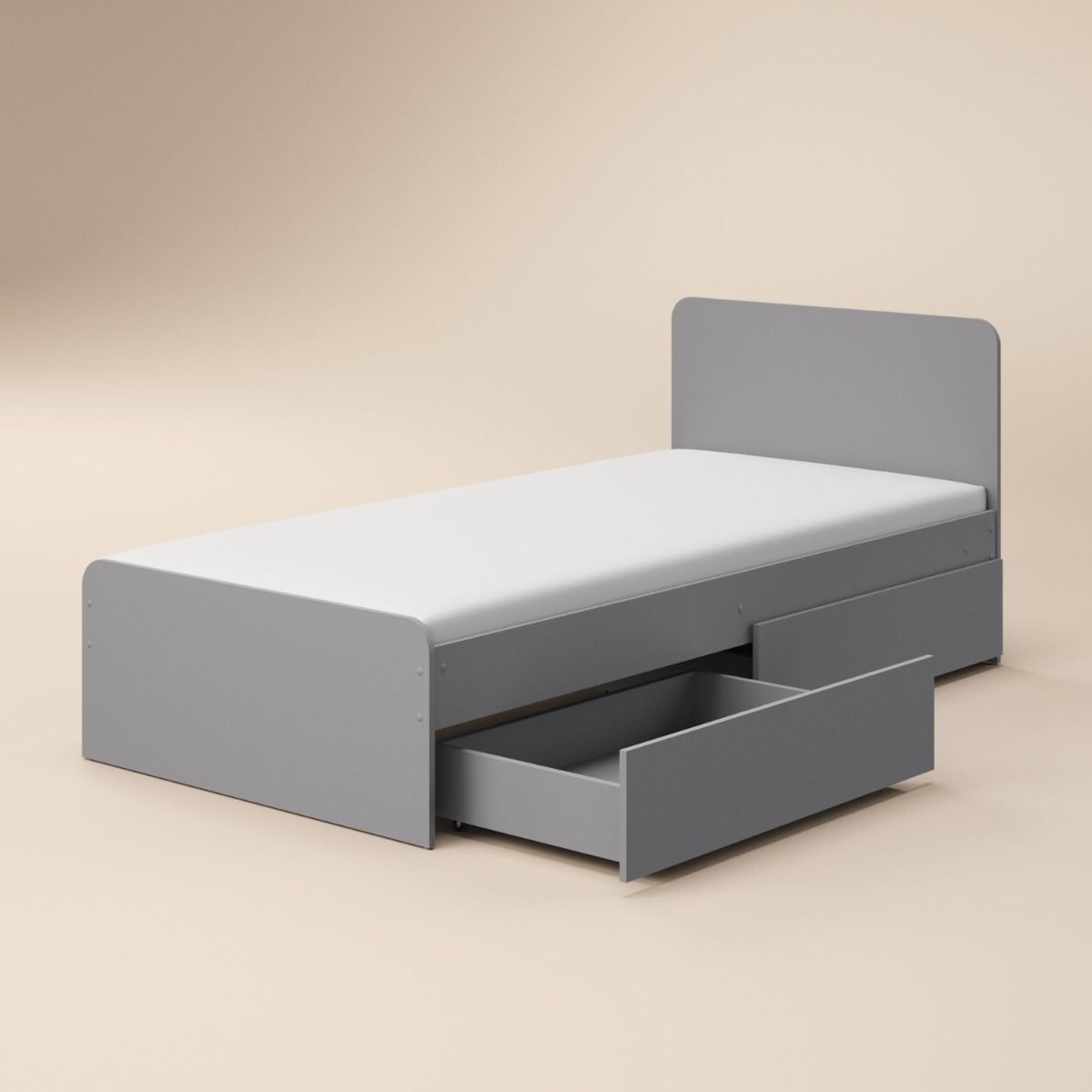 Flair Wizard Single Bed Grey
