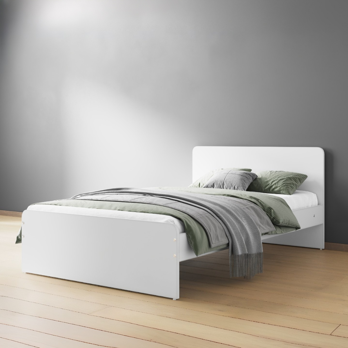 Flair Wizard Small Double Bed White