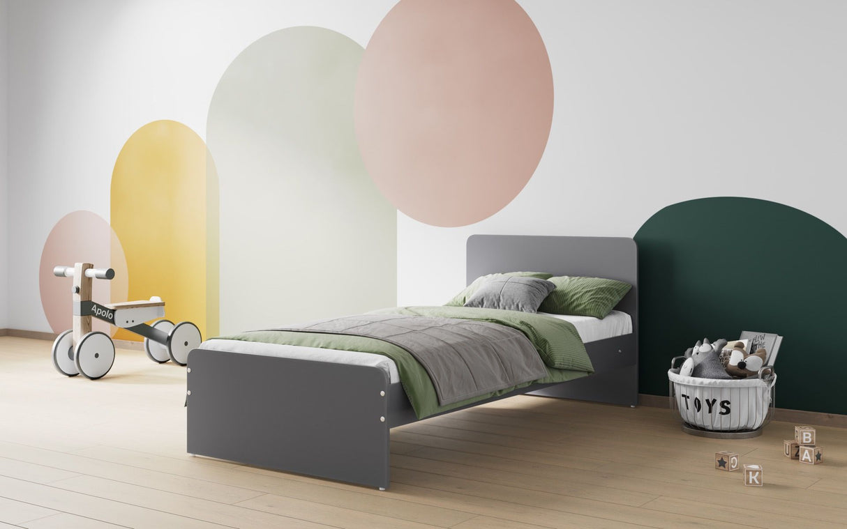 Flair Wizard Single Bed Grey