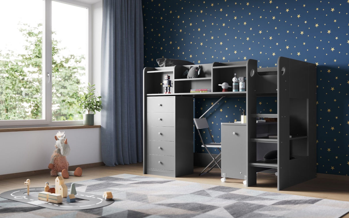 Flair Wizard Junior High Cabin Station Grey