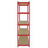 4 x Z-Rax Metal Racking Units Red 90cm & Free Mallet