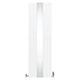 Flat Mirror Radiator & Valves - 1800mm x 565mm - White