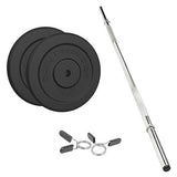 1.2m 1" Barbell and 16Kg Set Cast Iron Weight Plate