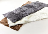 Teddy Bear Brown Shearling Yin Yoga Mat - Naturally beautiful. Free UK next day shipping and gift box.