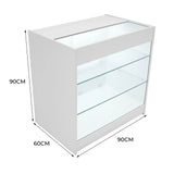 LED Retail Shop Counter K900 - White