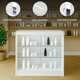 LED Retail Shop Counter K900 - White