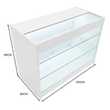 LED Retail Shop Counter K1200 - White