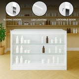 LED Retail Shop Counter K1200 - White
