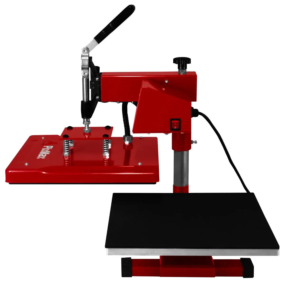 Swing Heat Press 38 x 38cm, PTFE Sheet & Sublimation Paper