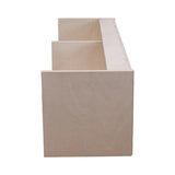 Overhead Camper Cabinet With Black Trim – 120cm x 35cm x 35cm
