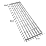 Galvanised Grating - 800mm x 240mm