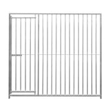 2m Dog Run Panel With Door – 8cm Bar Spacing
