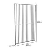 1m Dog Run Panel – 5cm Bar Spacing