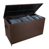 Rattan Storage Box 582L - Brown