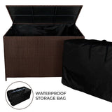 Rattan Storage Box 582L - Brown