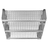 Adjustable 12 Section Galvanised Staircase - 900mm Wide