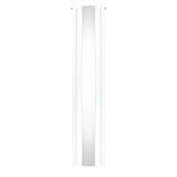Oval Mirror Radiator - 1800mm x 380mm - White