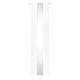 Oval Mirror Radiator - 1800mm x 500mm - White