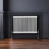 Traditional 2 Column Radiator - 600 x 832mm - White