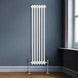 Traditional 2 Column Radiator - 1500 x 292mm - White