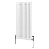 Traditional 2 Column Radiator - 1500 x 562mm - White
