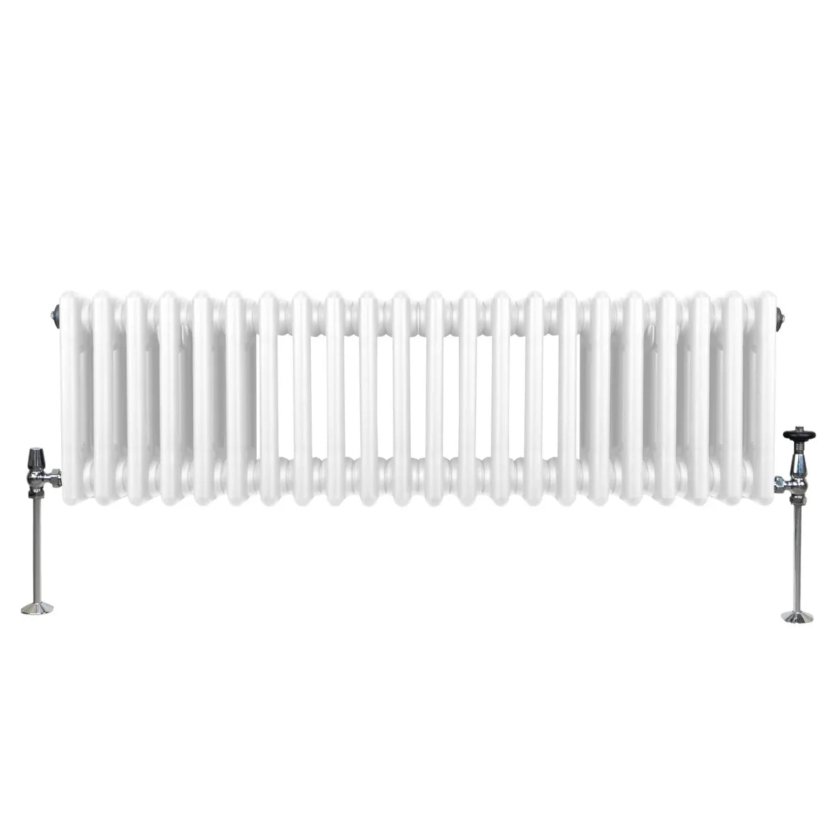 Traditional 3 Column Radiator - 300 x 1192mm - White