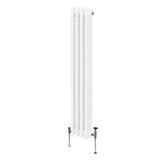 Traditional 3 Column Radiator - 1500 x 202mm - White