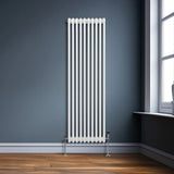 Traditional 3 Column Radiator - 1800 x 472mm - White