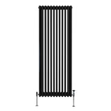 Traditional 3 Column Radiator - 1800 x 562mm - Black