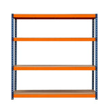 S-Rax 4 Shelf Racking - 180cm x 180cm x 60cm