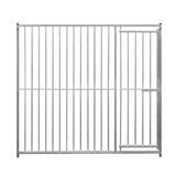 2m Dog Run Panel With Door – 8cm Bar Spacing