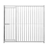 2m Dog Run Panel With Door – 8cm Bar Spacing