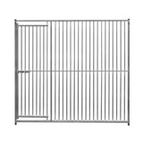 2m Dog Run Panel With Door – 5cm Bar Spacing