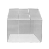 Polycarbonate Greenhouse 6ft x 6ft – Silver