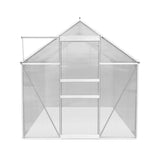 Polycarbonate Greenhouse 6ft x 8ft – Silver