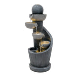 Electric Water Feature - Spiral Springs