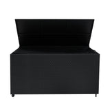 Rattan Storage Box 700L - Black