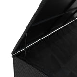 Rattan Storage Box 700L - Black