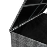 Rattan Storage Box 996L - Grey